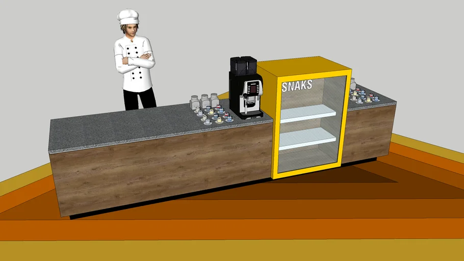 CAFE, COFFEE COUNTER #01