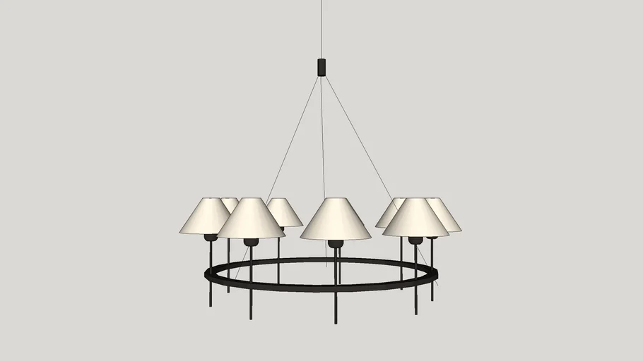 Hackney 9-Light Chandelier