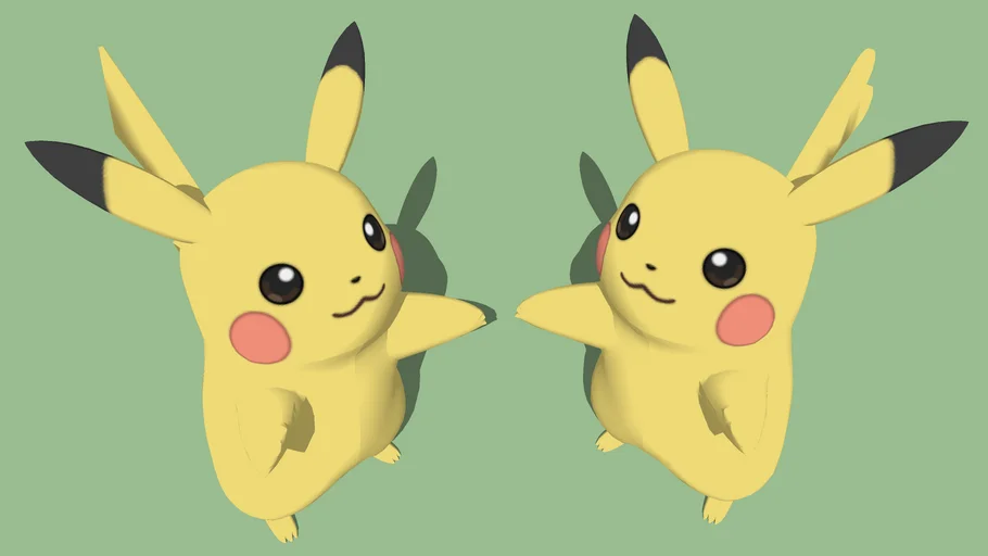 Pikachu (Pokémon X and Y) | 3D Warehouse