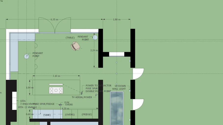 Extension floor plan