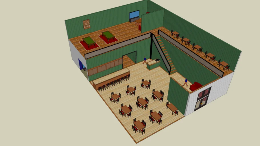 Restaurant, Bar, and Lounge