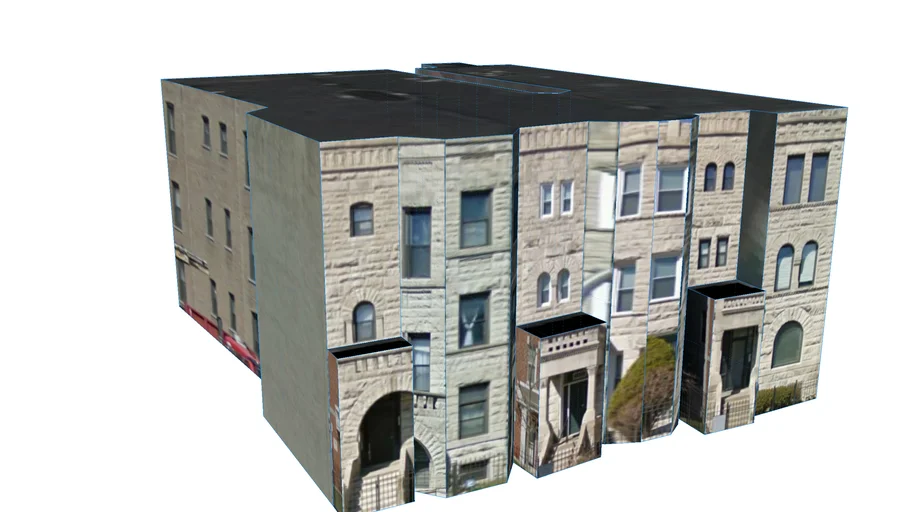Rowhouse in Chicago, IL, USA
