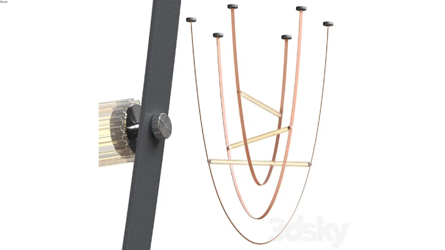 #2 FLOS WIRELINE LAMP