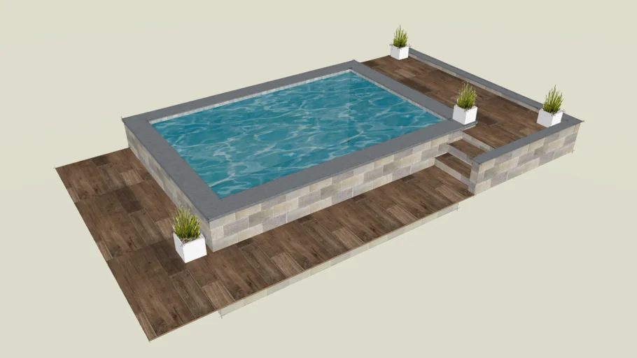 Pool Deck-Alberca