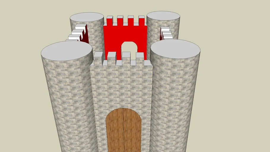 basic castle | 3D Warehouse
