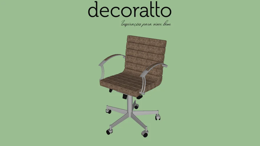 CADEIRA OFFICE DECORATTO CAROLINE