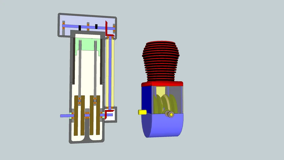 CRC engine. 2.5ltr | 3D Warehouse