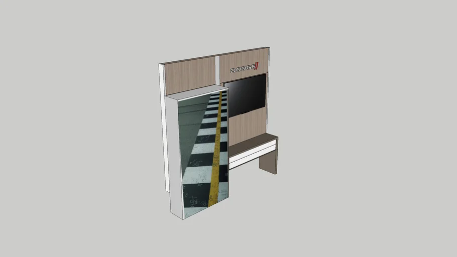 DODGE configurator and merchandise wall