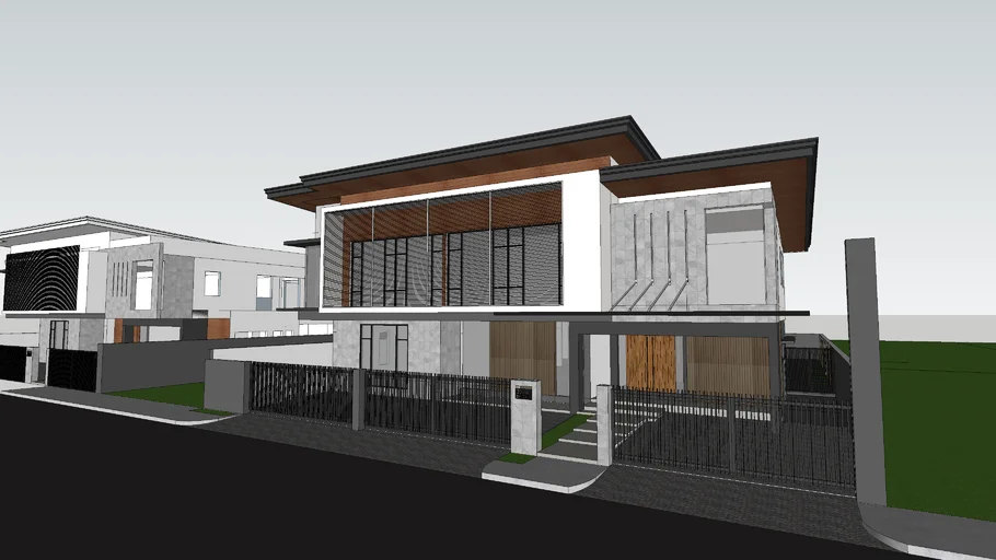 MODERN HOUSE FACADE 1