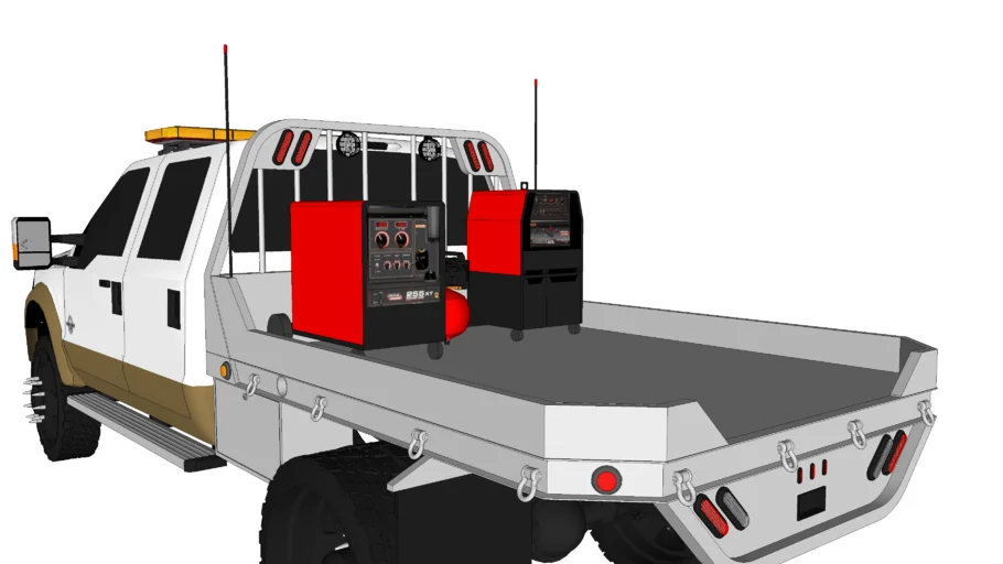 Ford F350 Lariat Welding/Work Truck