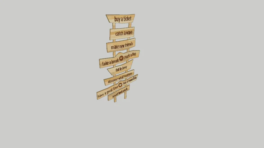 Signage | 3D Warehouse