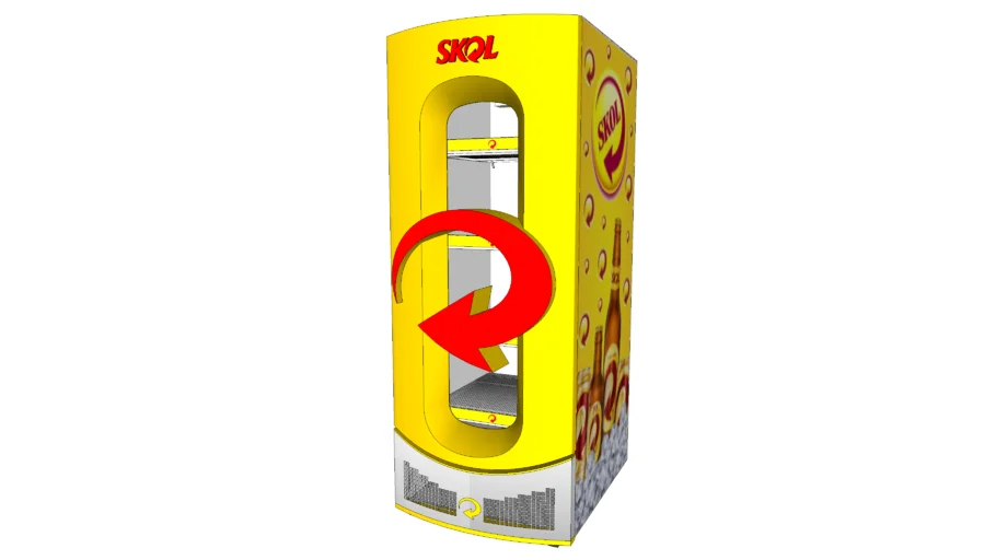 Freezer Vertical Skol