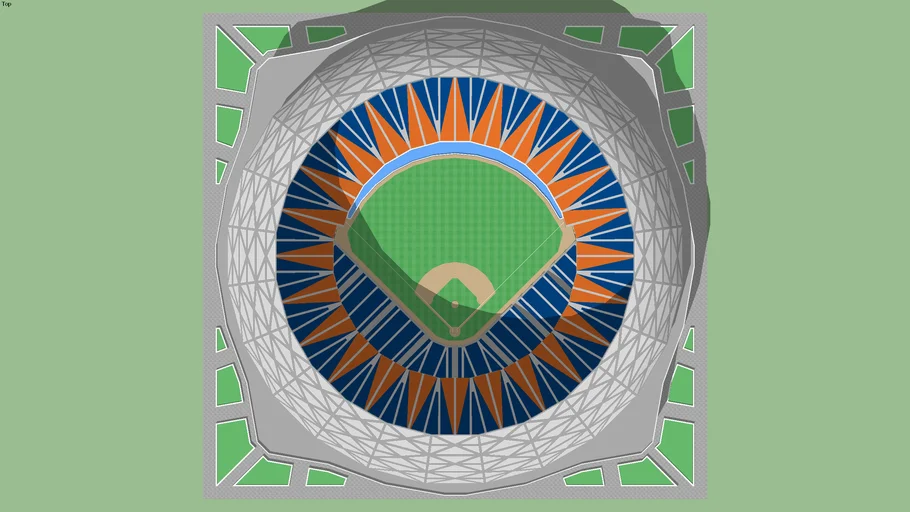 Worlds Largest Baseball Stadium Concept