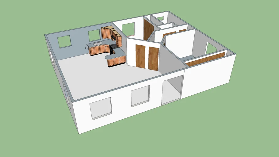3D floor plan