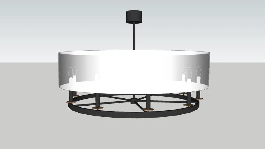 Durham Drum Pendant by Hudson Valley