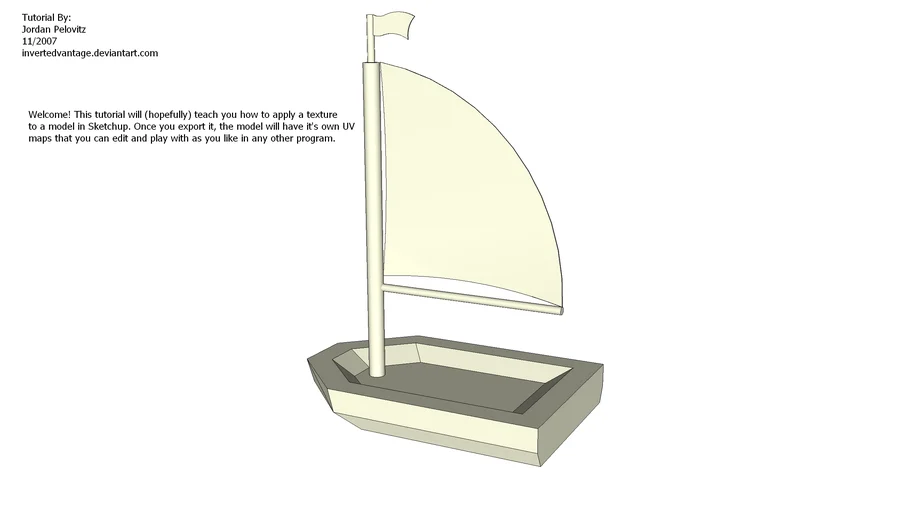 How to UV map and texture in Sketchup