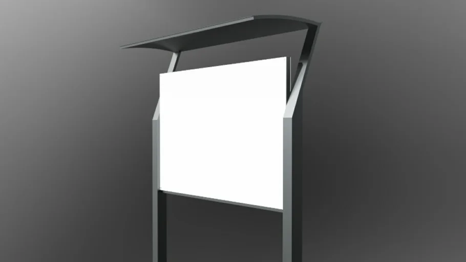 Info panel - advertisement board
