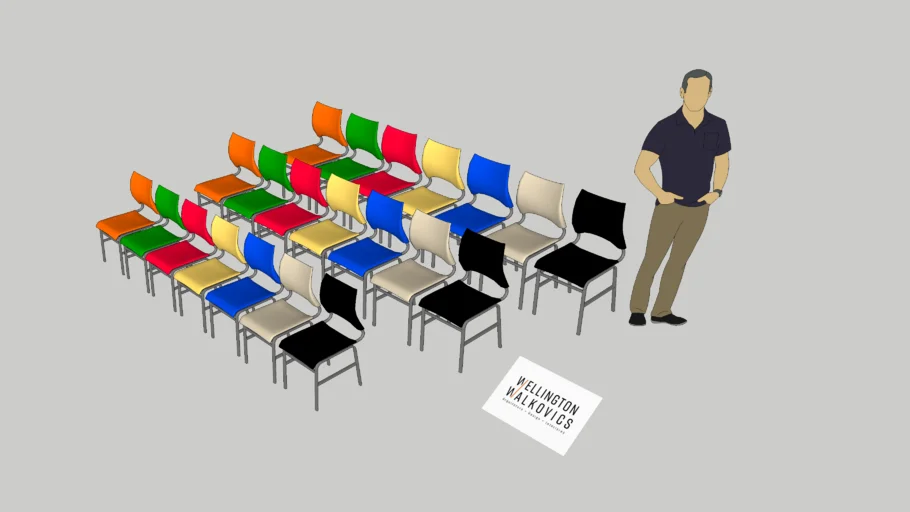 Cadeira Plástica Recepção Escolar Colorida Infantil Pequena Média Grande