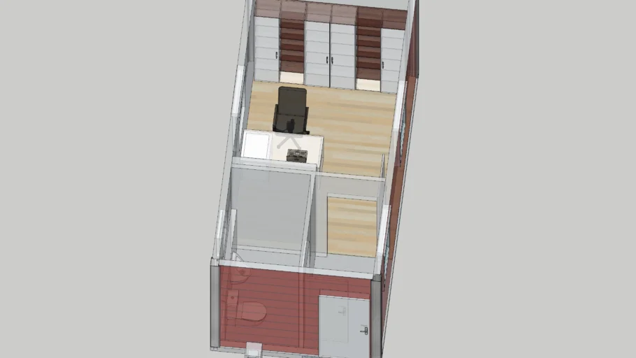 Container 3x6m  3m hoch