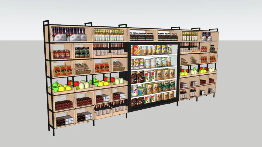 Expositor de produtos 