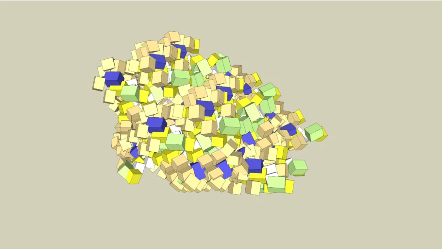Blob of Cubes