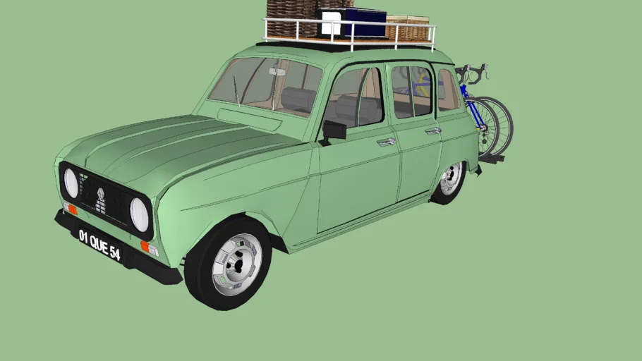 Renault 4L vacance