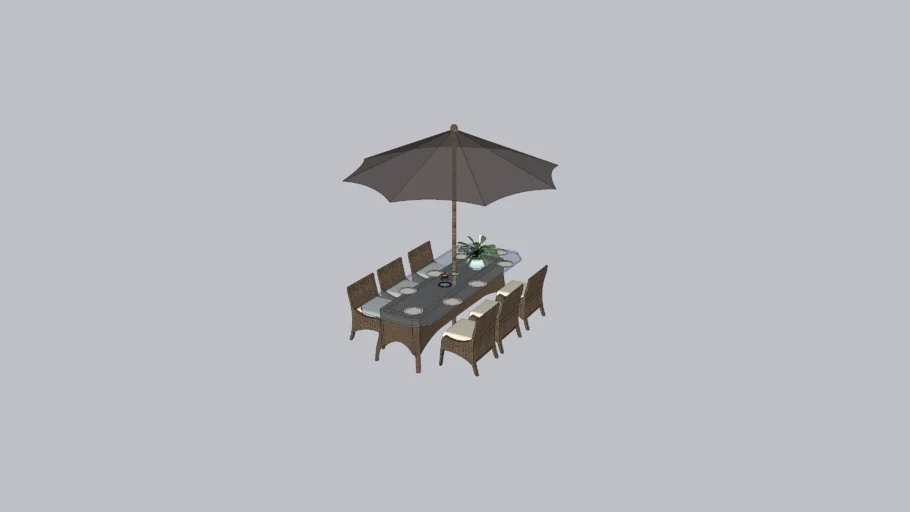 Outdoor furniture;Sunshade;Beach umbrella;table