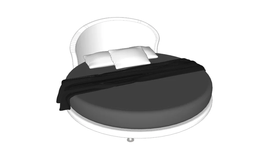 round bed kaleido