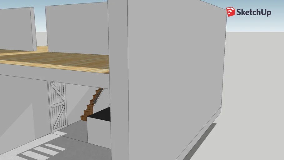 Trap + Balustrade beneden