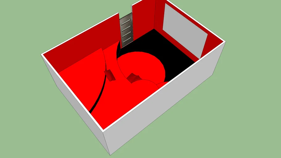 Erotic Red Theater Room