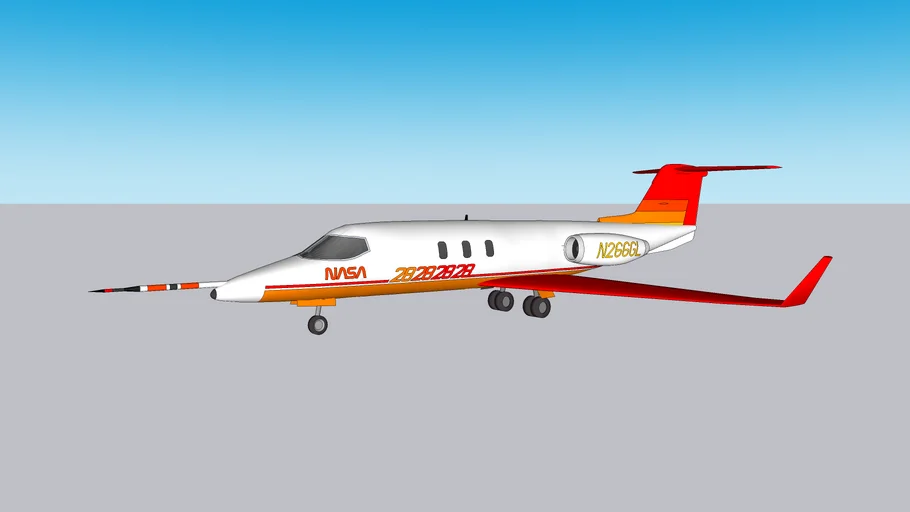 NASA Learjet 28 Longhorn | 3D Warehouse