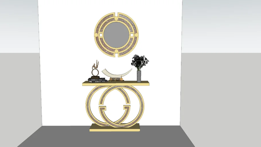 Modern console table