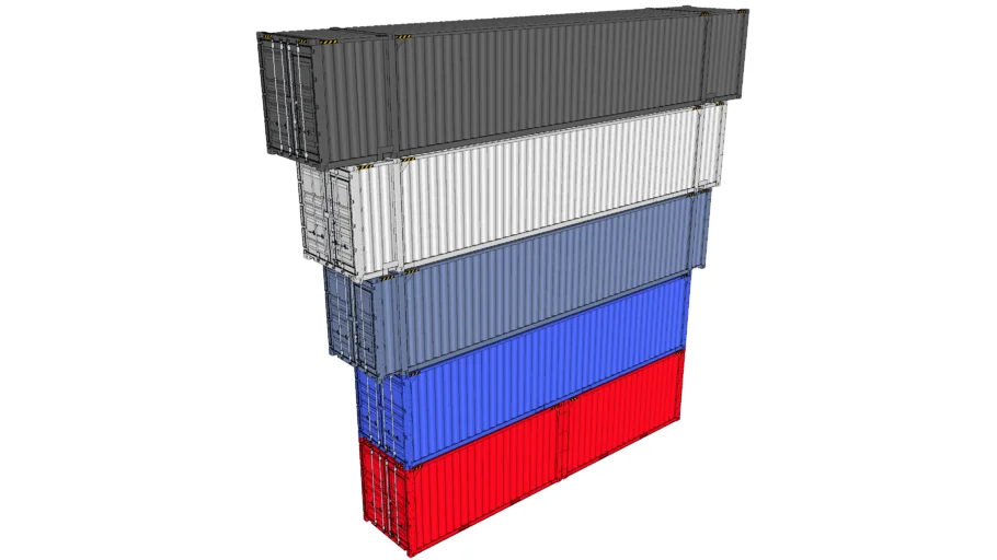 53 foot container | 3D Warehouse