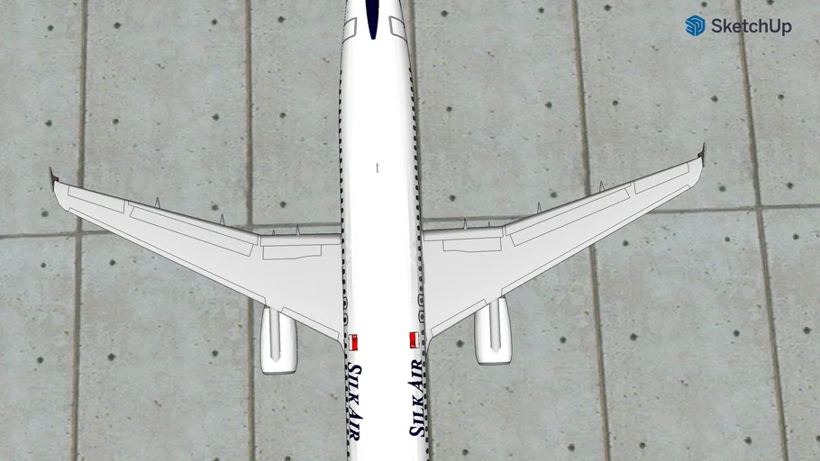 SilkAir A320 w_ interior