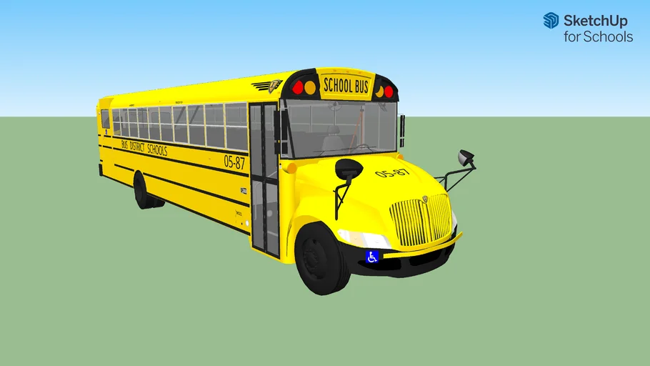 2005 International IC CE 300 WCL Bus 05-87