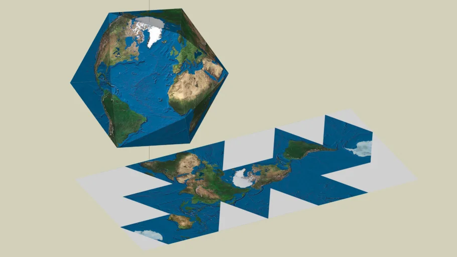 Dymaxion World Map • Fuller