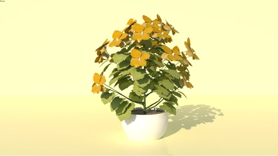 Indoor Plant 5 (Yellow)