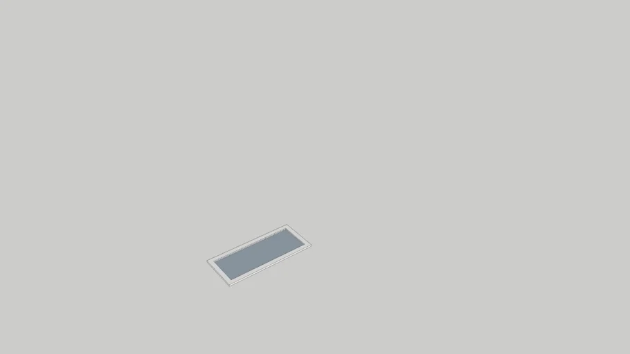 Porte cuisine vitrée 80x36