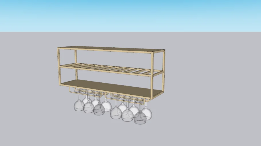 Wine shelf