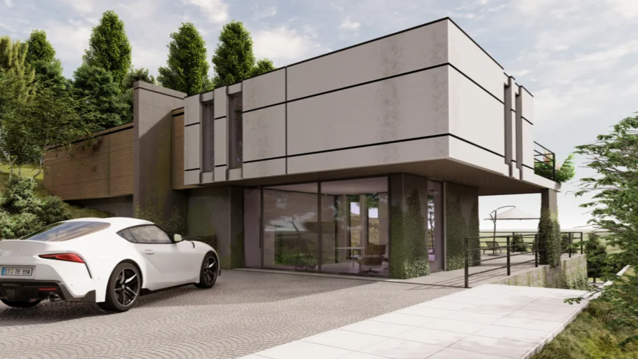 modern house