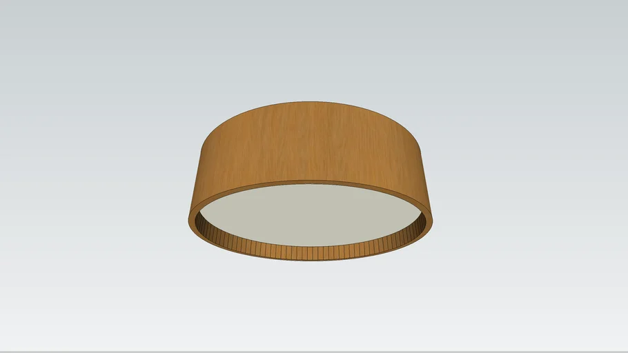 Plafon Redondo Madeira 40cm