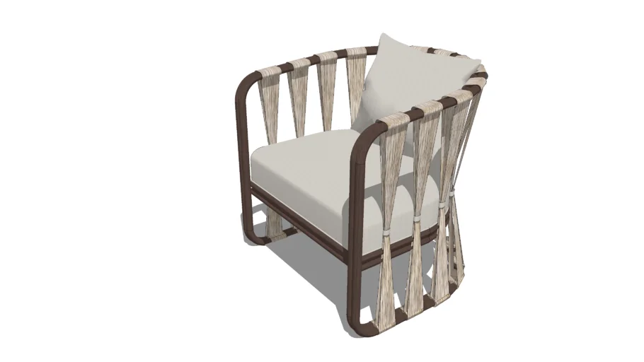 SILLA ACENTO EXTERIOR RATAN
