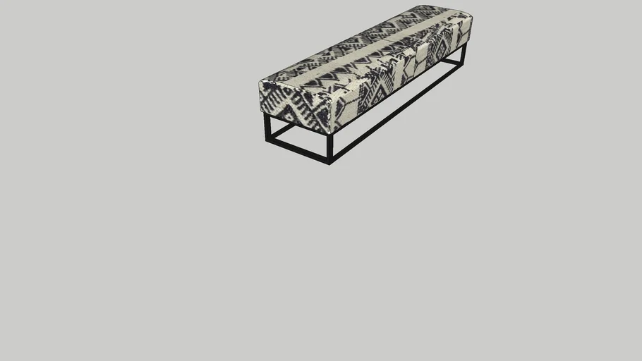 bench boho