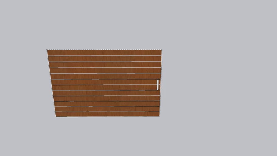 porton de madera grande