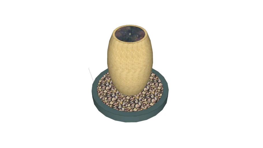 Grecian urn water feature