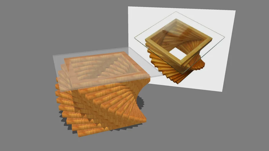 Rustic Modern Coffee / Side Table