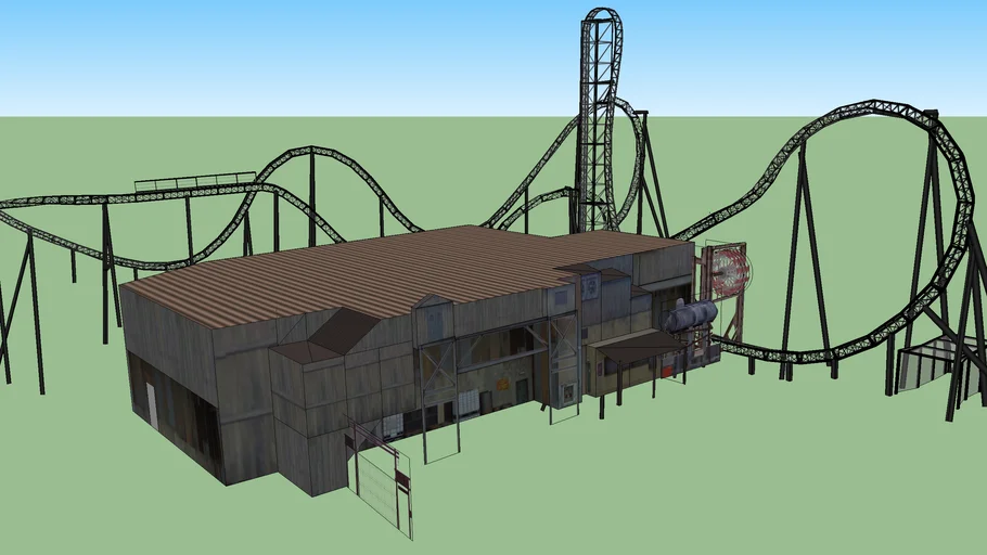 Saw The Ride at Thorpe Park