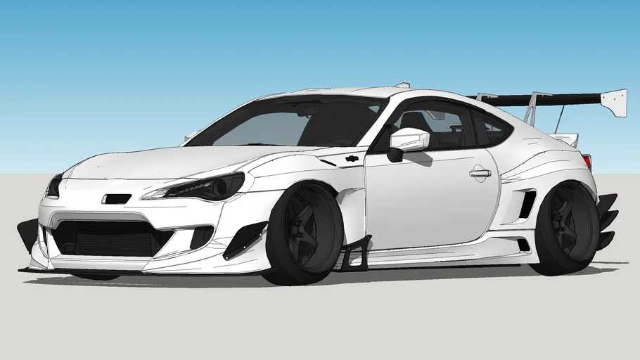 2012 Toyota - GT86 Rocket Bunny Pandem (v3 kit)