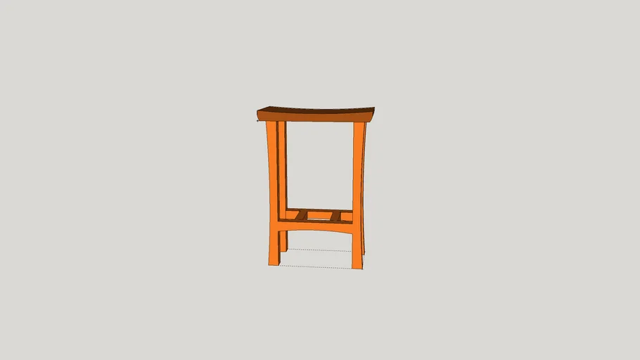 Asian Stool | 3D Warehouse