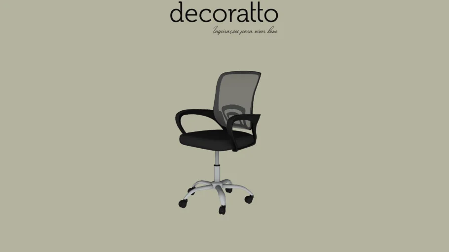 CADEIRA OFFICE TOK DECORTTO - OR
